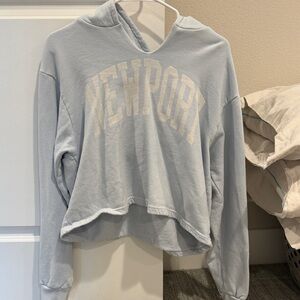 Brandy Melville Newport Light Blue Hoodie